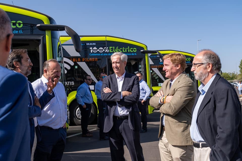 Badajoz cuenta con 9 nuevos buses eléctricos, 2 de ellos mini-buses