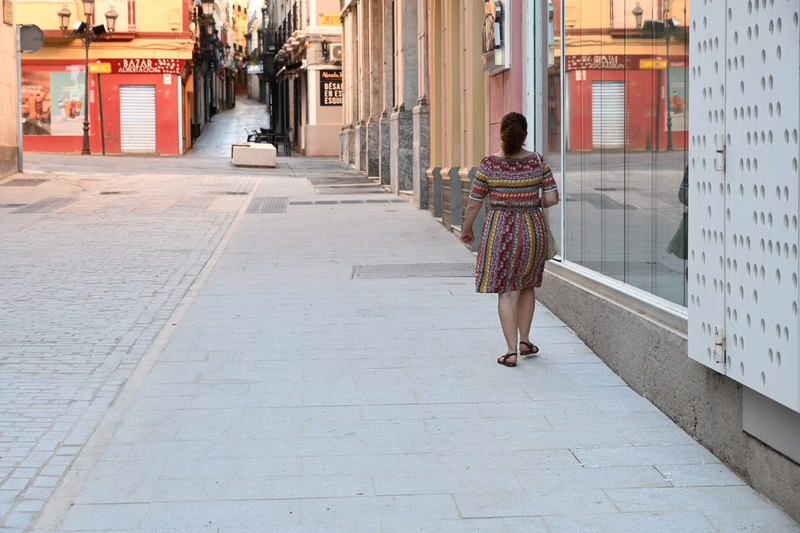 Las obras realizadas en la calle Duque de San Germn llegan a su fin