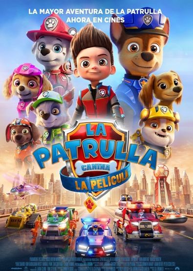 La Patrulla Canina en los jardines de la RUCAB