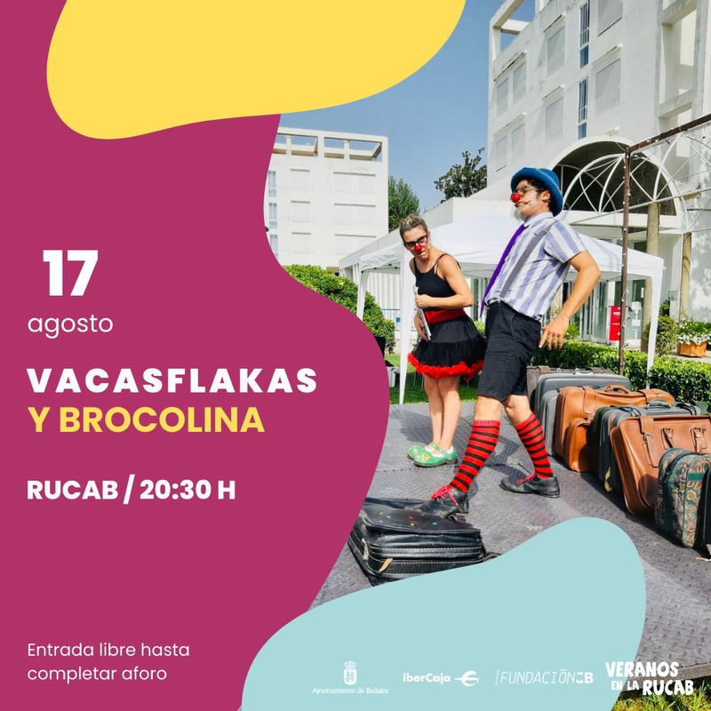 Vacasflakas y Brocolina ofrecerán este miércoles un espectáculo de teatro infantil