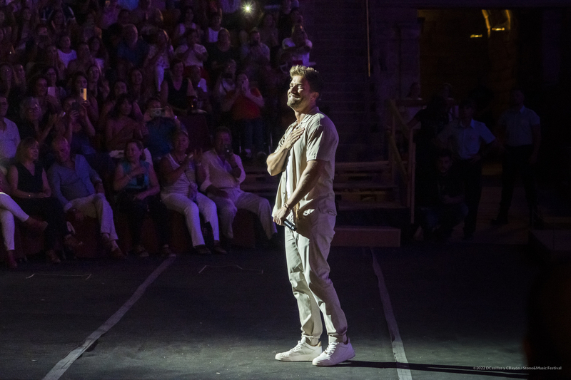 Pablo Alborán declara su amor al Teatro Romano de Mérida