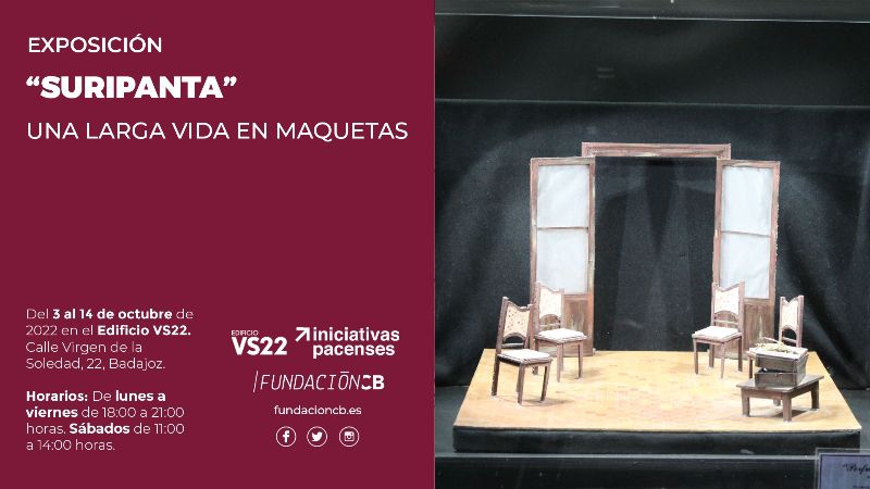 Exposición ''Suripanta. Una larga vida en maquetas'' en el Edificio VS22