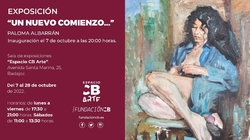 Inauguración de la exposición de Paloma Albarrán en Espacio CB Arte