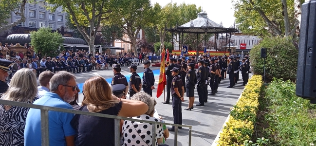 Badajoz ha celebrado este martes el Acto Central del Día de la Policía Nacional