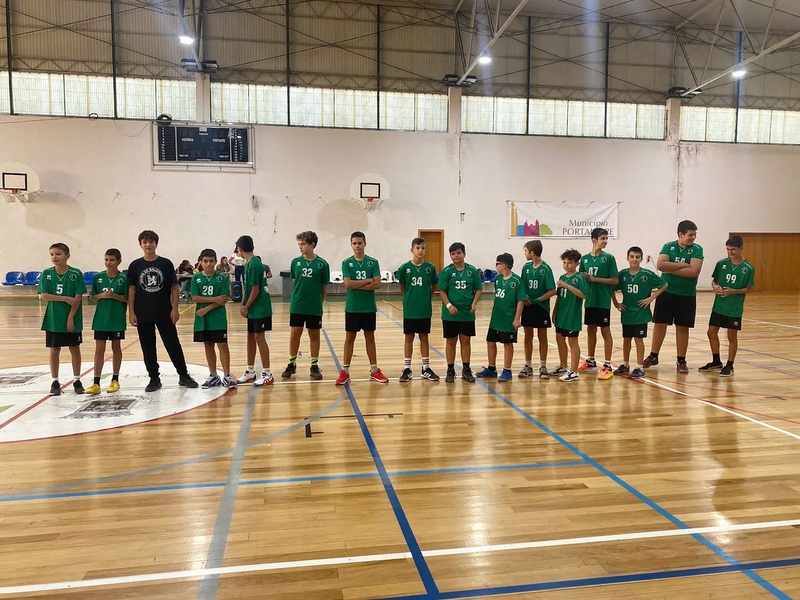 El Balonmano Pacense arranca la pretemporada en Portugal