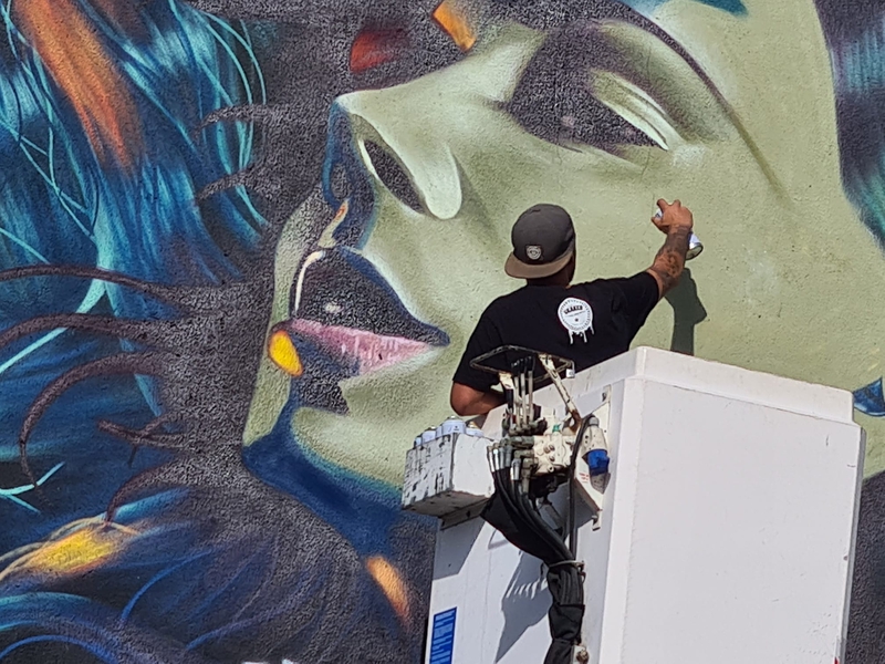 Este sábado con motivo del XXV aniversario de la riada se inaugurará el Grafiti en homenaje a las víctimas