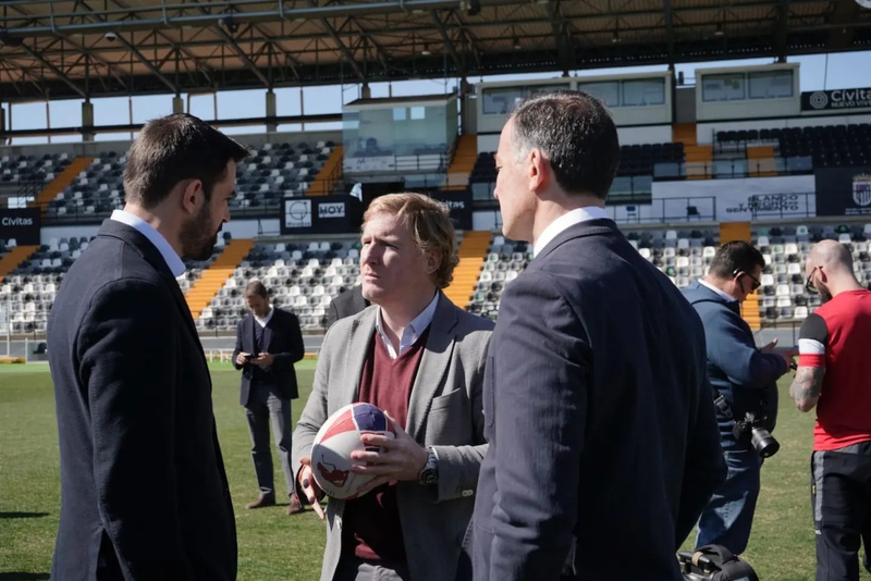 El mejor rugby Europeo se dará cita en Badajoz el próximo 19 de marzo