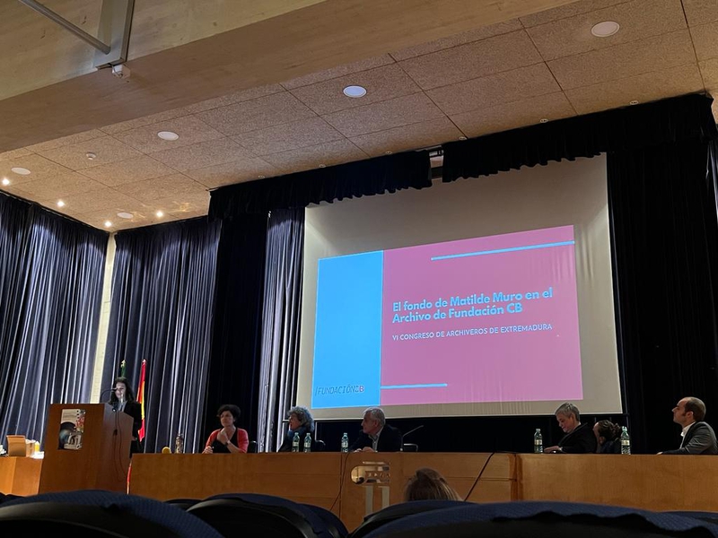 Fundación CB participa en el VI Congreso de Archiveros de Extremadura