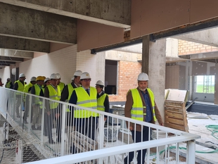 La obra de la primera fase de la Facultad de Medicina y Ciencias de la Salud de Badajoz finalizar a finales de este ao