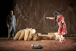 Este jueves, representación en el López de Ayala de la obra de teatro Amalia y el río