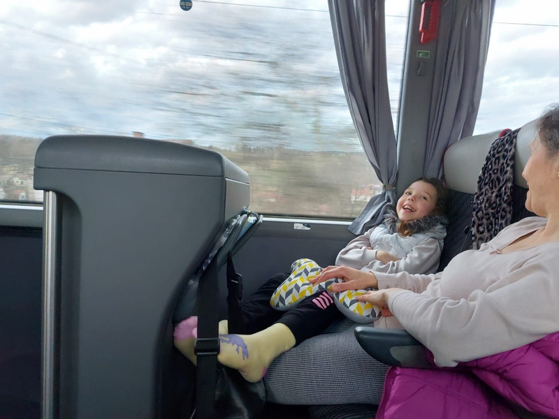 Las familias ucranianas acogidas en Badajoz normalizan su vida tras cumplirse un año del estallido de la guerra