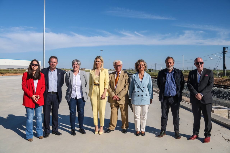 La ministra de Cohesión Territorial de Portugal visita la Plataforma Logística del Suroeste Europeo 