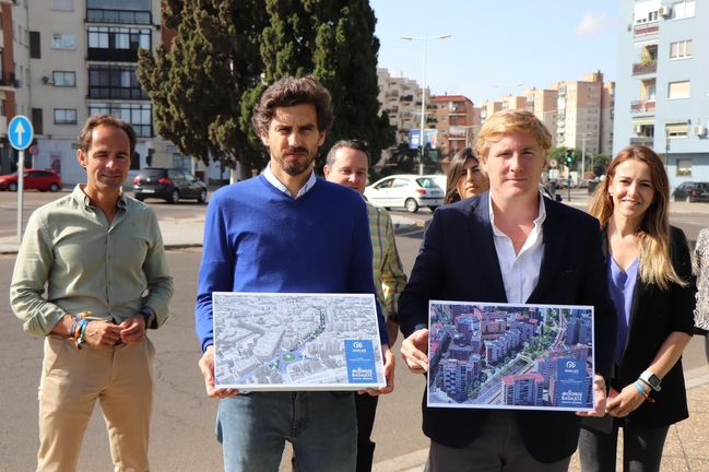 Gragera anuncia un ''gran proyecto para Badajoz'': El soterramiento de 850 metros de la BA-20 de la autopista y la creación de una Alameda