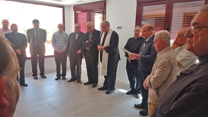 Inaugurada la rehabilitacin de la Casa Sacerdotal en Badajoz 