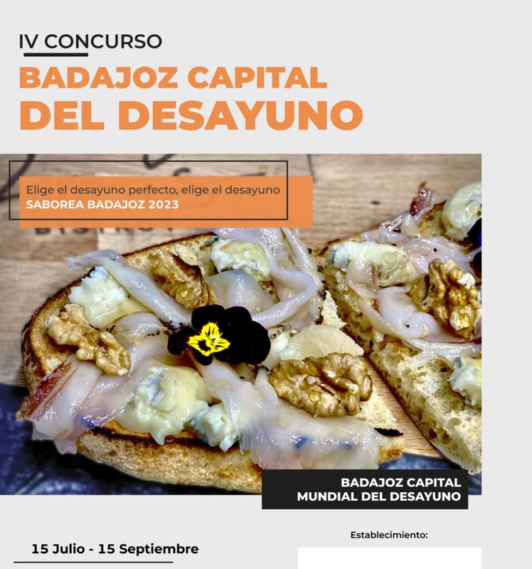 El IV Concurso ''Badajoz Capital del Desayuno'' incluye el premio al mejor desayuno Sin Gluten