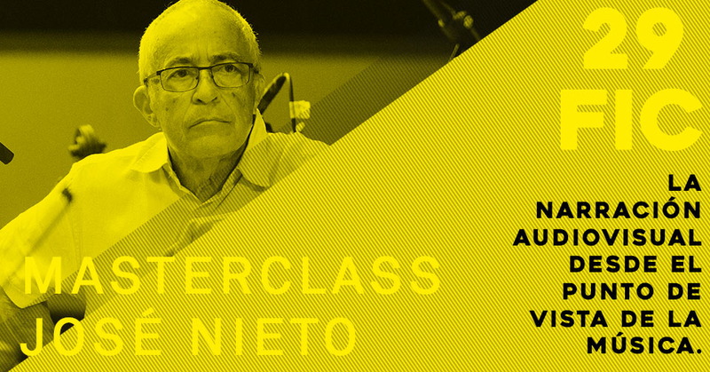 El compositor José Nieto impartirá una masterclass en Badajoz en la 29 edición del Festival Ibérico de Cine