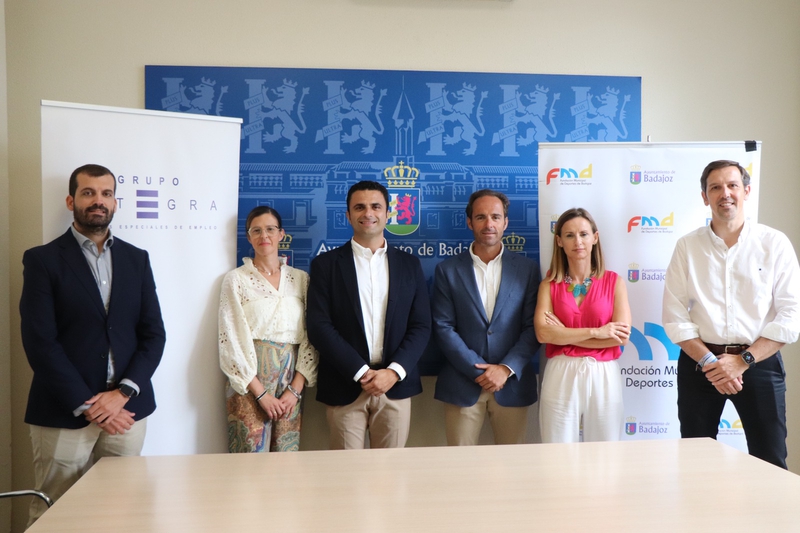 La FMD de Ayuntamiento de Badajoz e Integra CEE trabajan en la inclusión sociolaboral local de personas con discapacidad 