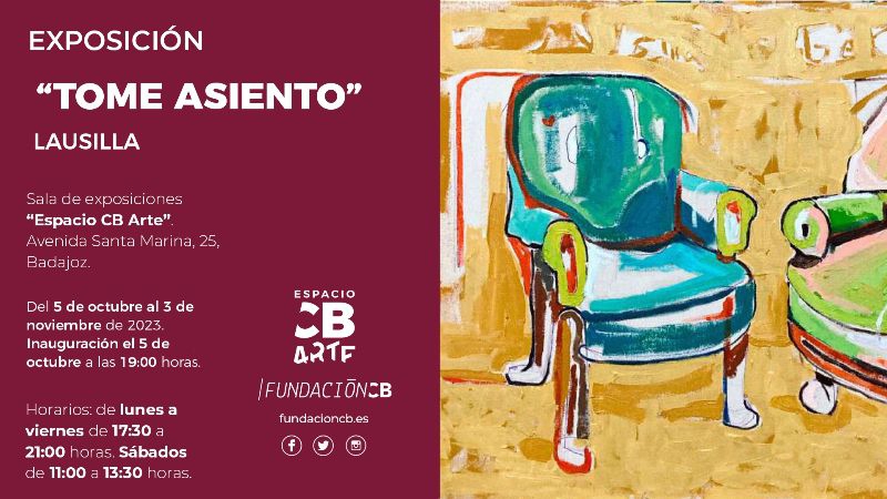 Lausilla expondrá en la sala de Fundación CB en Santa Marina 25