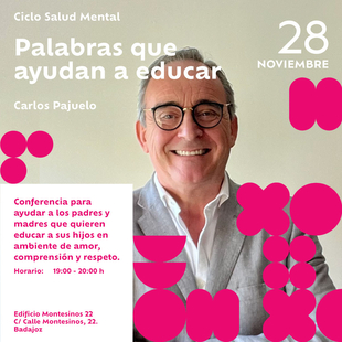 Carlos Pajuelo ofrecerÃ¡ una conferencia sobre cÃ³mo educar a los hijos con amor y respeto