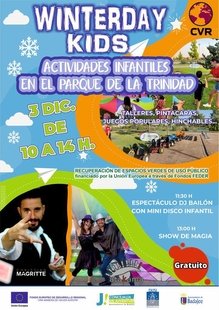 Este domingo en Badajoz, WinterDay Kids en el Parque de la Trinidad 