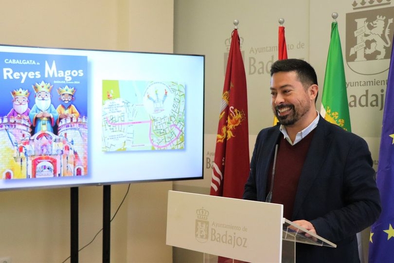 La Cabalgata de Reyes de Badajoz estará formada por catorce carrozas y varios pasacalles