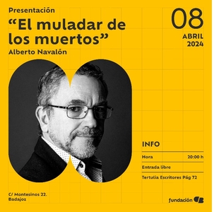 Alberto Navalón presentará su novela en Montesinos 22