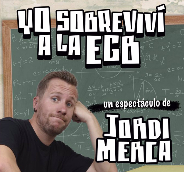 Jordi Merca analiza este domingo la generación de los 80 en su monólogo 'Yo sobreviví a la EGB'