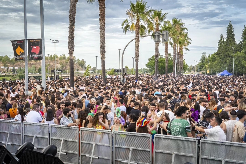 La celebración de 'L@s Palom@s 2024' de Badajoz ocasionará desde este viernes cortes de tráfico en las calles del centro
