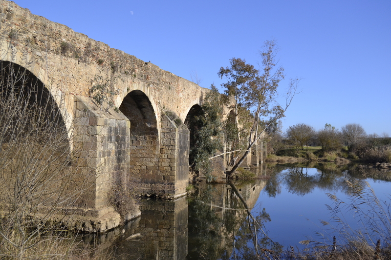 Amigos de Badajoz ve la limpieza en el entorno del puente de Cantillana 