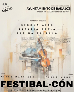 La música volverá a llenar el corazón de Badajoz con FESTIBAL-CÓN