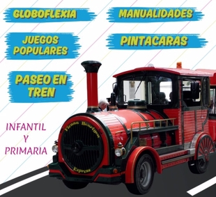 El Colegio La Asunción organiza este sábado un trenecito infantil dentro de sus actividades en familia