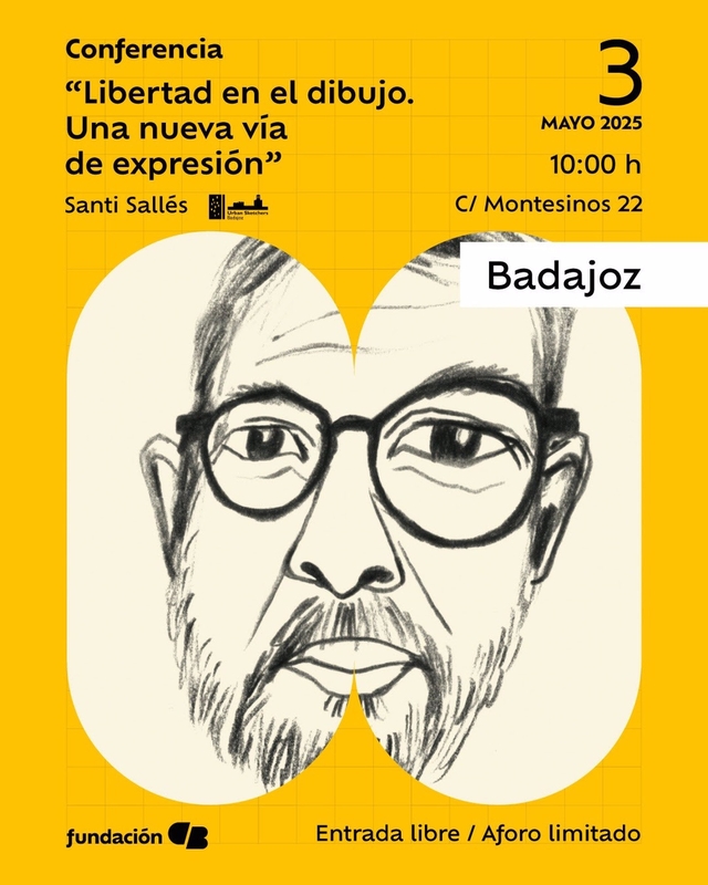 El dibujante Santi Sallés recorre este sábado en una conferencia en Badajoz su trabajo, materiales o experiencia