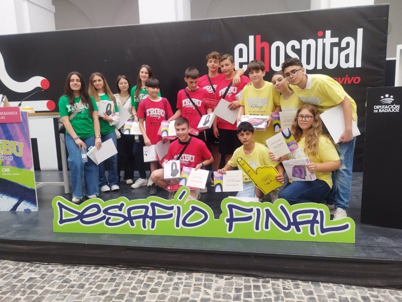 El IES Bárbara de Braganza de Badajoz gana el evento 'Tribu Challenge', que acerca a los alumnos la gestión tributaria
