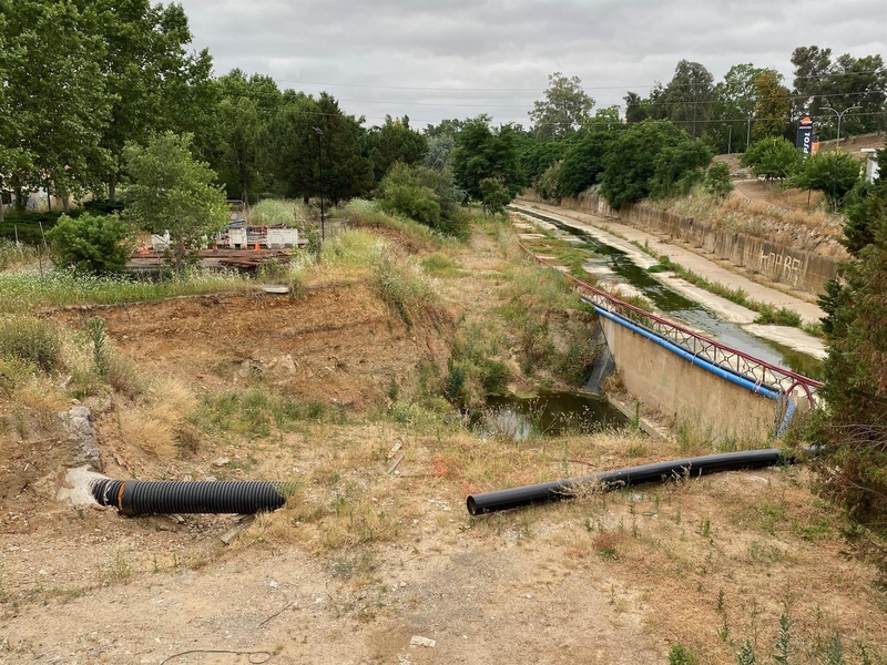 El PSOE de Badajoz pregunta al gobierno local por la paralización de las obras en estación de bombeo de Circunvalación