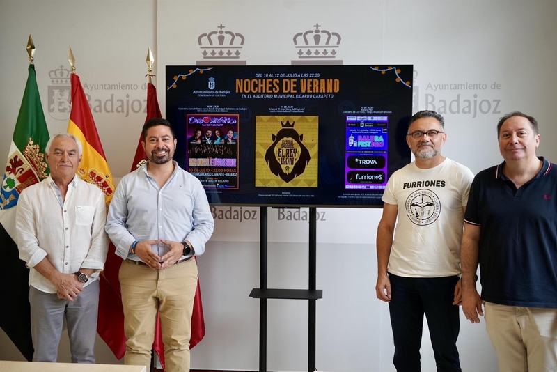 El programa 'Noches de Verano' ofrece un concierto, un musical y un festival en el auditorio Ricardo Carapeto