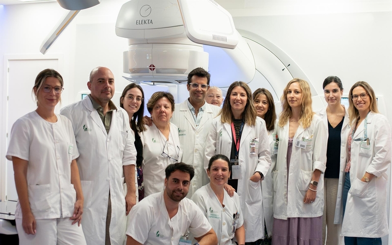 El Hospital Universitario de Badajoz incorpora el sistema Exactrac Dynamic para tratamientos de radiocirugía cerebral