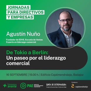 Una jornada abordará en Badajoz el liderazgo comercial a través de los ejemplos de las estrategias de Tokio y Berlín