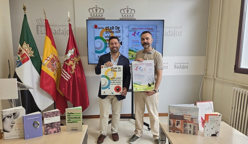 María Dueñas o Carolina Yuste, entre los autores que participarán en el Club de Lectura Viva de Badajoz