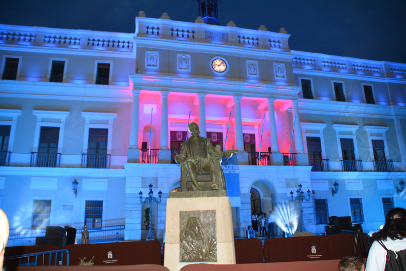Badajoz celebró este sábado la 'Noche en Blanco' con 170 actividades en 66 espacios