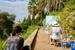 El Concurso de Pintura al Aire Libre de Badajoz se celebra el 20 de septiembre en una zona más acotada del Casco Antiguo