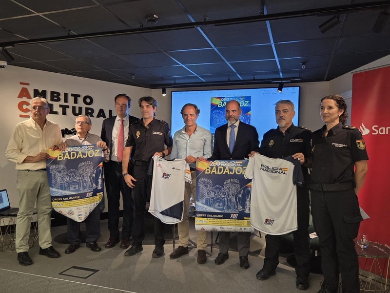 El cross solidario 'Ruta 091' de la Policía Nacional se celebra el 26 de octubre en Badajoz a favor de Apnaba