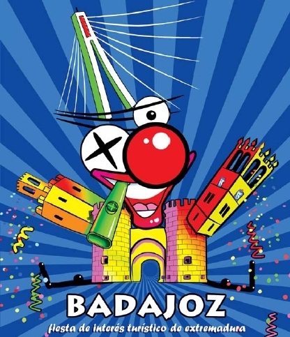 El concurso del cartel anunciador del Carnaval de Badajoz 2026 ofrece un primer premio de 1.500 euros