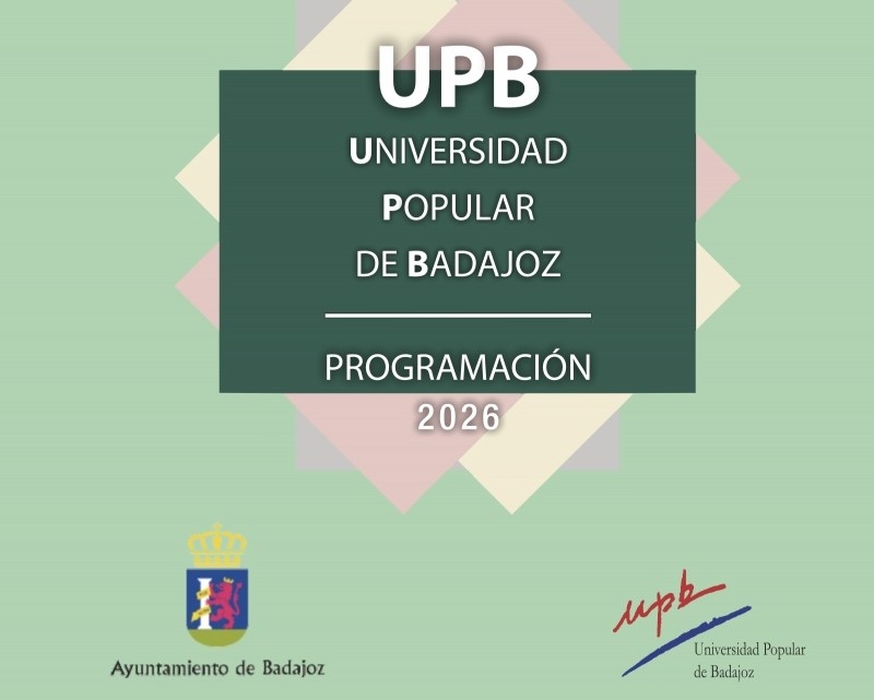 La Universidad Popular de Badajoz oferta 27 cursos en su Programación Corta 2026, con más de 400 plazas disponibles