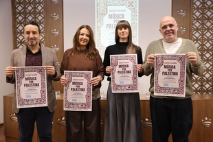Alumnos y profesores del Conservatorio ‘Juan Vázquez’ ponen en marcha ‘Música por Palestina’