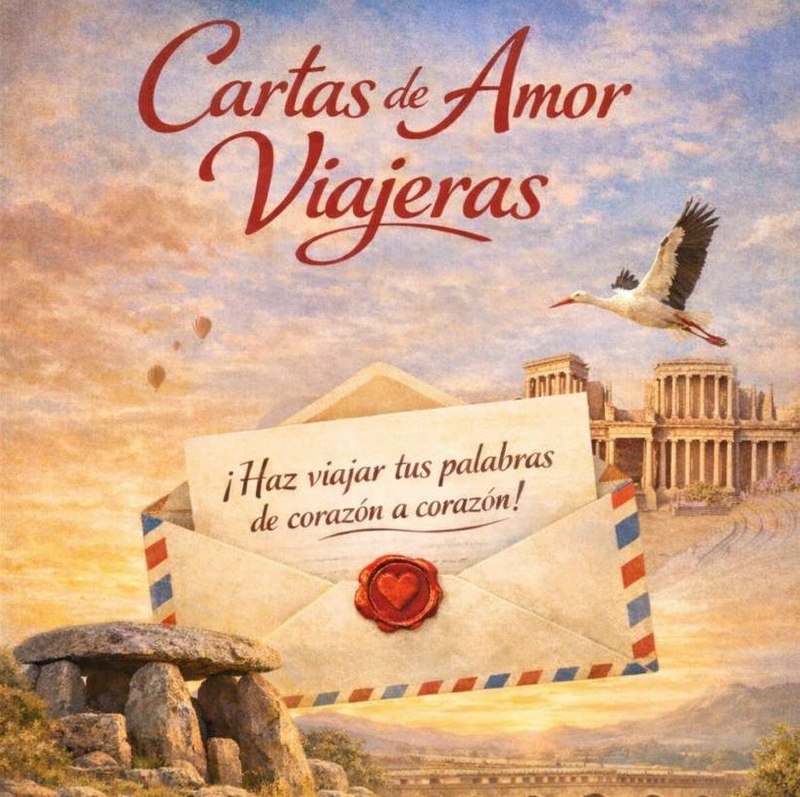 El Plan de Fomento de la Lectura de la Junta de Extremadura impulsa la iniciativa `Cartas de Amor Viajeras' por San Valentín