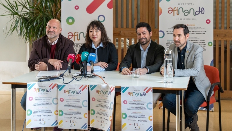 La Fundación Orquesta de Extremadura celebra la segunda edición del Festival Afinando con la colaboración del Ayuntamiento