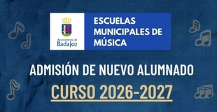 Las Escuelas Municipales de Música abren el proceso de matriculación y preinscripción para el curso 2026/27