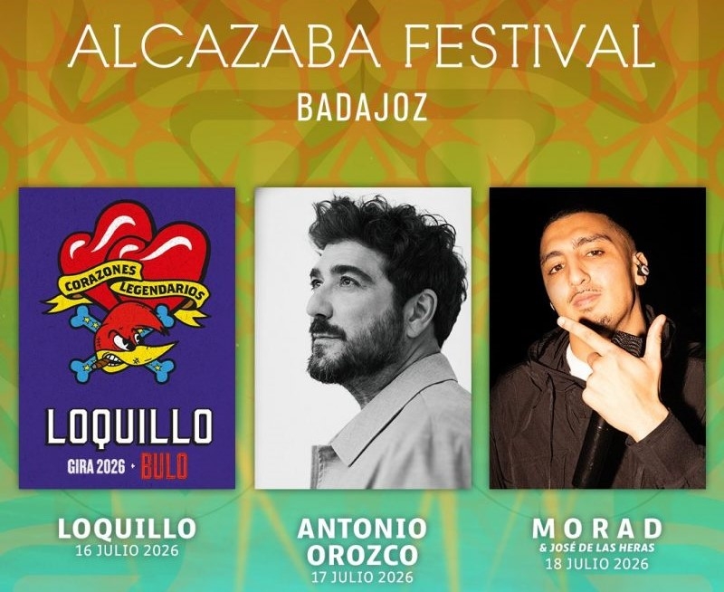 Badajoz se prepara para una edición de Alcazaba Festival que trae artistas inéditos en la ciudad