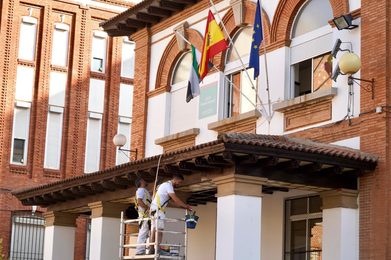 El Ayuntamiento pone a punto los colegios públicos con una amplia campaña de mantenimiento